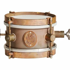A&F Drum Co Raw Brass Snare 6 x 4 in.