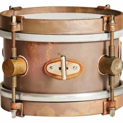 A&F Drum Co Raw Brass Snare 6 x 4 in.