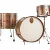 A&F Drum Co Royal Brass 3-Piece Shell Pack