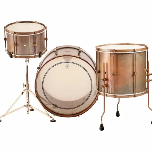 A&F Drum Co Royal Brass 3-Piece Shell Pack