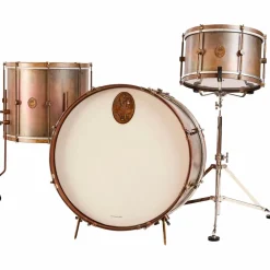 A&F Drum Co Royal Brass 3-Piece Shell Pack
