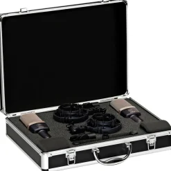 AKG C314 Multi-Pattern Large-Diaphragm Condenser Microphone - Matched Stereo Pair Black