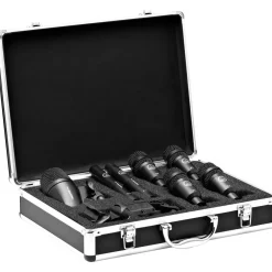 AKG Drumset Session 1 7-Piece Microphone Set Black