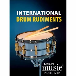Alfred Alfred's Music Playing Cards: International Drum Rudiments - Card Deck (1 Pack)