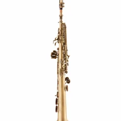 Allora ASPS-550 Paris Series Straight Soprano Sax Antique Matte Antique Matte Keys