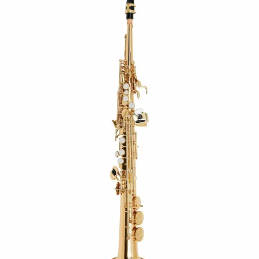 Allora ASPS-250 Student Series Soprano Sax Lacquer Lacquer Keys