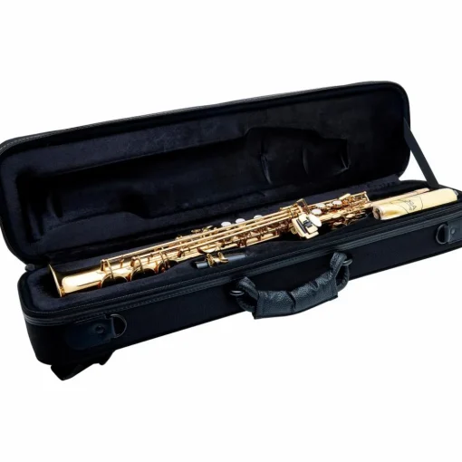 Allora ASPS-250 Student Series Soprano Sax Lacquer Lacquer Keys