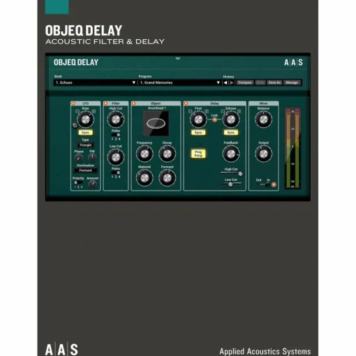 Applied Acoustics Systems Objeq Delay