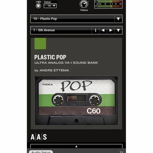 Applied Acoustics Systems Sound Bank Series Ultra Analog VA-2 - Plastic Pop