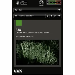 Applied Acoustics Systems Sound Bank Series Ultra Analog VA-2 - Raw