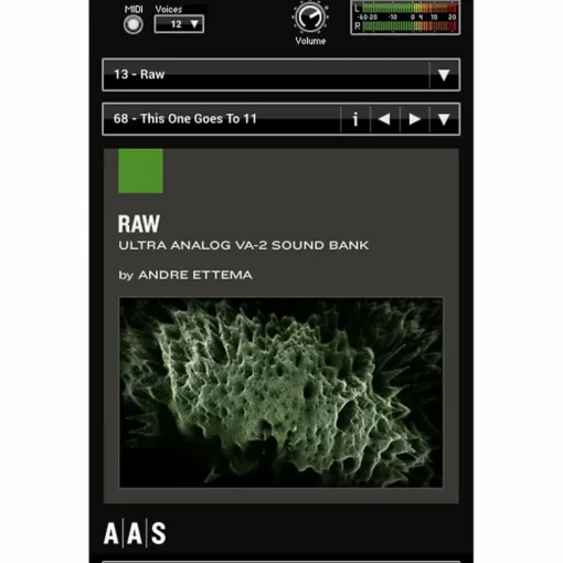 Applied Acoustics Systems Sound Bank Series Ultra Analog VA-2 - Raw
