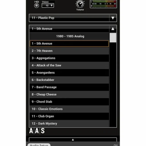 Applied Acoustics Systems Sound Bank Series Ultra Analog VA-2 - Plastic Pop