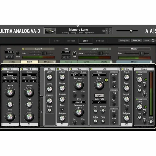 Applied Acoustics Systems Ultra Analog VA-3 (Download)