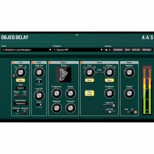 Applied Acoustics Systems Objeq Delay