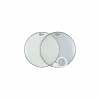 Aquarian Force Series Bass Drum Head Pak White 22 in.