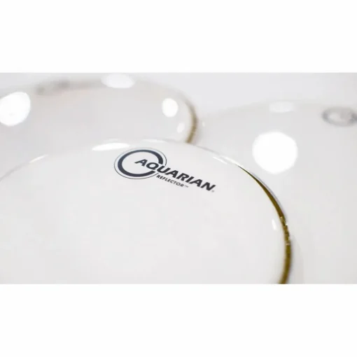 Aquarian Ice White Reflector Bass Drum Head 28 in.