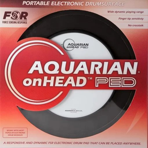 Aquarian onHEAD Portable Electronic Drumsurface 10 in.