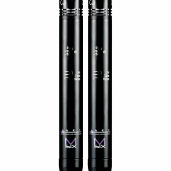 Art M-Six Stereo Small-diaphragm Cardioid Condenser Microphone - Matched Pair
