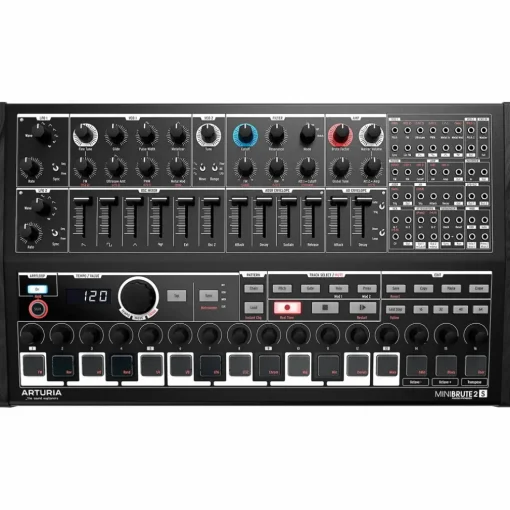 Arturia MiniBrute 2S Analog Desktop Synthesizer/Sequencer Noir