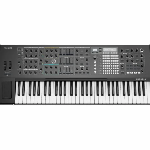 Arturia PolyBrute Noir 6-Voice Polyphonic Analog Synthesizer