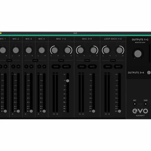Audient EVO 8 Desktop 4x4 USB Type-C Audio Interface