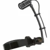 Audio-Technica ATM350W Cardioid Condenser Instrument Microphone with Woodwind Mounting System (5" Gooseneck)