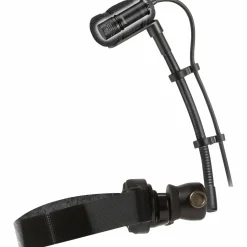 Audio-Technica ATM350W Cardioid Condenser Instrument Microphone with Woodwind Mounting System (5" Gooseneck)