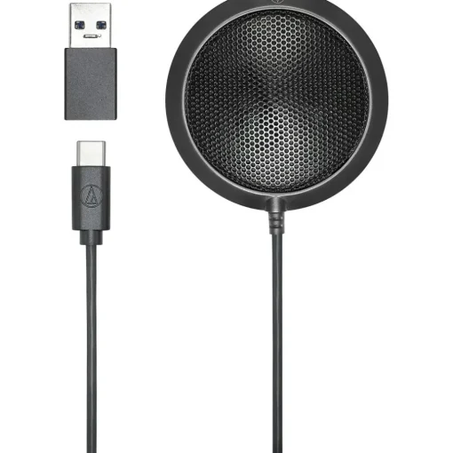 Audio-Technica ATR4697-USB Omnidirectional Condenser Boundary Microphone