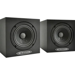 Auratone 5C Super Sound Cubes 4.5" Passive Reference Monitor (Pair) - Black