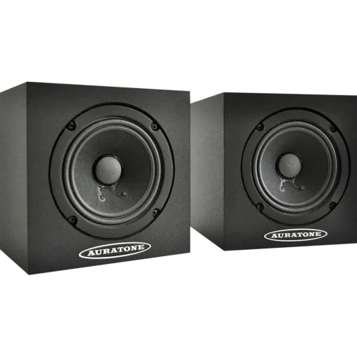 Auratone 5C Super Sound Cubes 4.5" Passive Reference Monitor (Pair) - Black