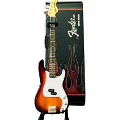 Axe Heaven Fender Precision Bass Sunburst Miniature Guitar Replica Collectible