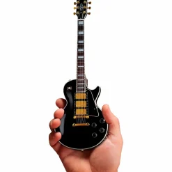 Axe Heaven Gibson Les Paul Custom Ebony Officially Licensed Miniature Guitar Replica