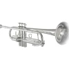 Bach 180 Stradivarius 43 Bell Series Professional Bb Trumpet with Reverse Leadpipe Silver plated Yellow Brass Bell