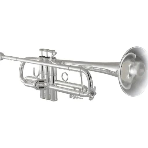 Bach 180 Stradivarius 43 Bell Series Professional Bb Trumpet with Reverse Leadpipe Silver plated Yellow Brass Bell