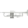 Bach 190 Stradivarius 65 Bell Dual Bore Series Professional Bb Trumpet Silver plated Gold Brass Bell