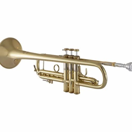 Bach 190 Stradivarius 37 Bell Medium Plus Bore Series Unlacquered Professional Bb Trumpet Unlacquered