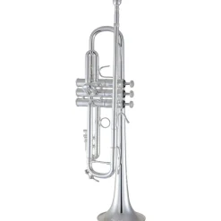 Bach 180 Stradivarius 43 Bell Series Professional Bb Trumpet with Reverse Leadpipe Silver plated Yellow Brass Bell
