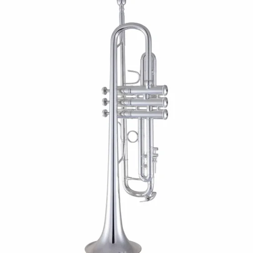Bach 180 Stradivarius 43 Bell Series Professional Bb Trumpet with Reverse Leadpipe Silver plated Yellow Brass Bell