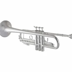 Bach 180 Stradivarius 43 Bell Series Professional Bb Trumpet with Reverse Leadpipe Silver plated Yellow Brass Bell