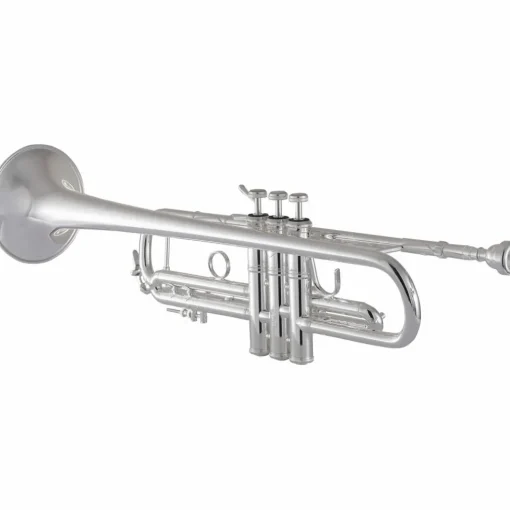 Bach 180 Stradivarius 43 Bell Series Professional Bb Trumpet with Reverse Leadpipe Silver plated Yellow Brass Bell