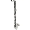 Backun Backun Alpha Low C Synthetic Bass Clarinet with Silver Plated Keys, 2-Piece Neck, Hardshell Case Silver Plated Keys Low C