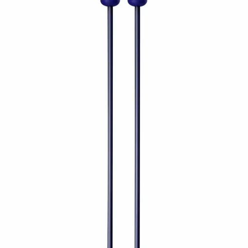 Balter Mallets Basic Black Birch Handle Keyboard Mallets Blue Medium