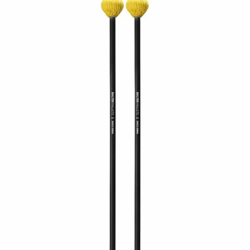 Balter Mallets Basics Black Birch Keyboard Mallets Hard Yellow Cord
