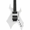 B.C. Rich Warlock Legacy 7 Floyd Electric Guitar White