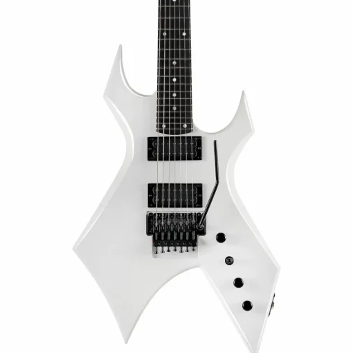 B.C. Rich Warlock Legacy 7 Floyd Electric Guitar White