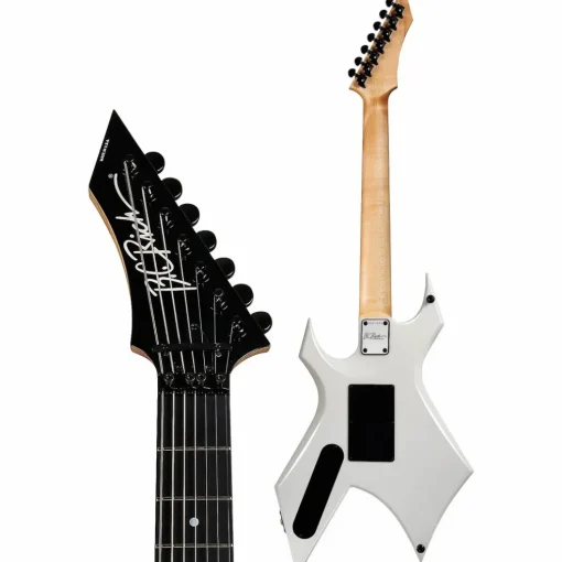 B.C. Rich Warlock Legacy 7 Floyd Electric Guitar White