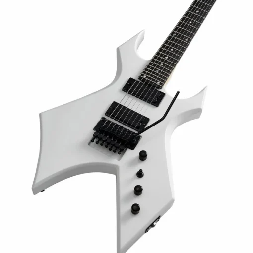 B.C. Rich Warlock Legacy 7 Floyd Electric Guitar White