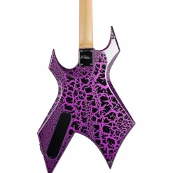 B.C. Rich Warlock Legacy Kahler Electric Guitar Purple Crackle