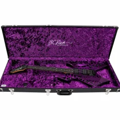 B.C. Rich Warlock Legacy Kahler Electric Guitar Purple Crackle