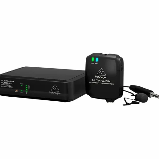 Behringer 2.4 GHz Digital Wireless System with Lavalier Microphone, Belt-Pack Transmitter and Receiver